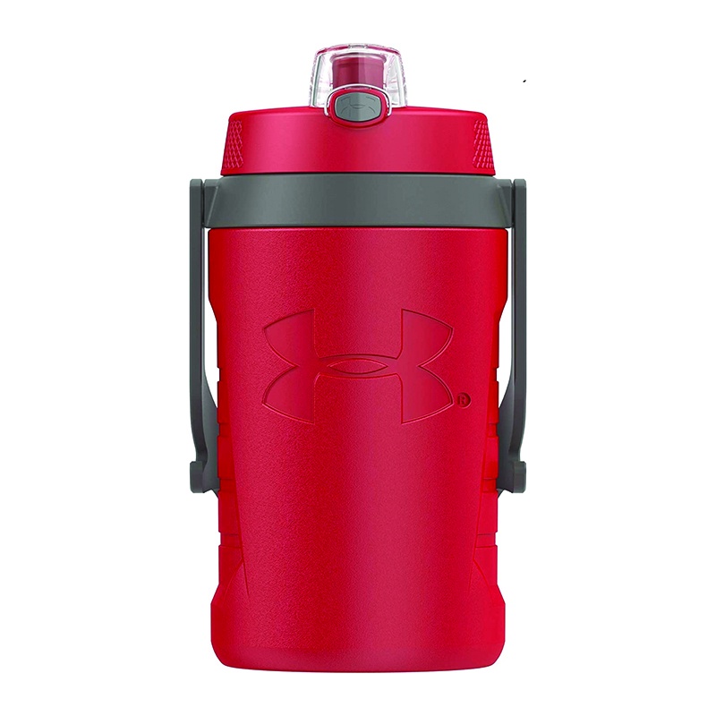 Under Armour Sideline Foam Insulated 64 Ounce Water Jug in Red