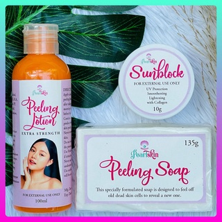 Original PEARL SKIN ORANGE Peeling Lotion with Extra Strength Skeencare