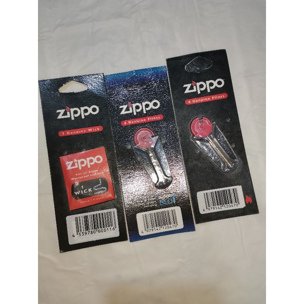 Authentic Original Zippo Flints Wick Shopee Philippines