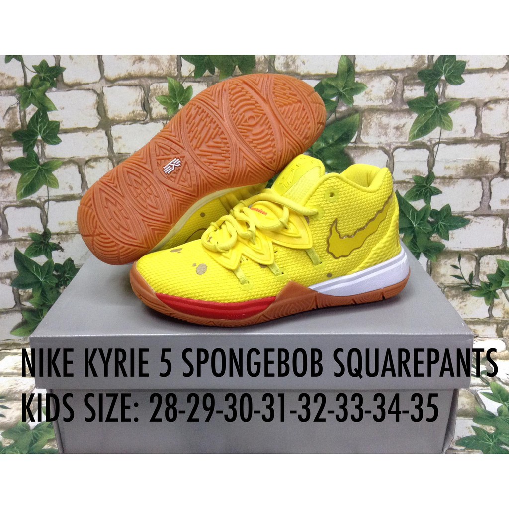 spongebob kyrie 5 kids