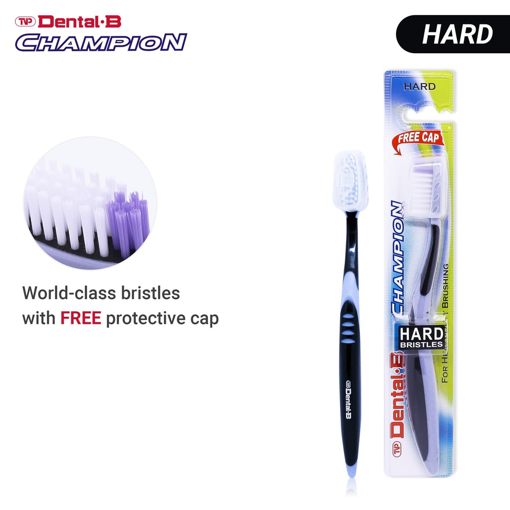 TVP Dental B Champion Hard Toothbrush | Shopee Philippines