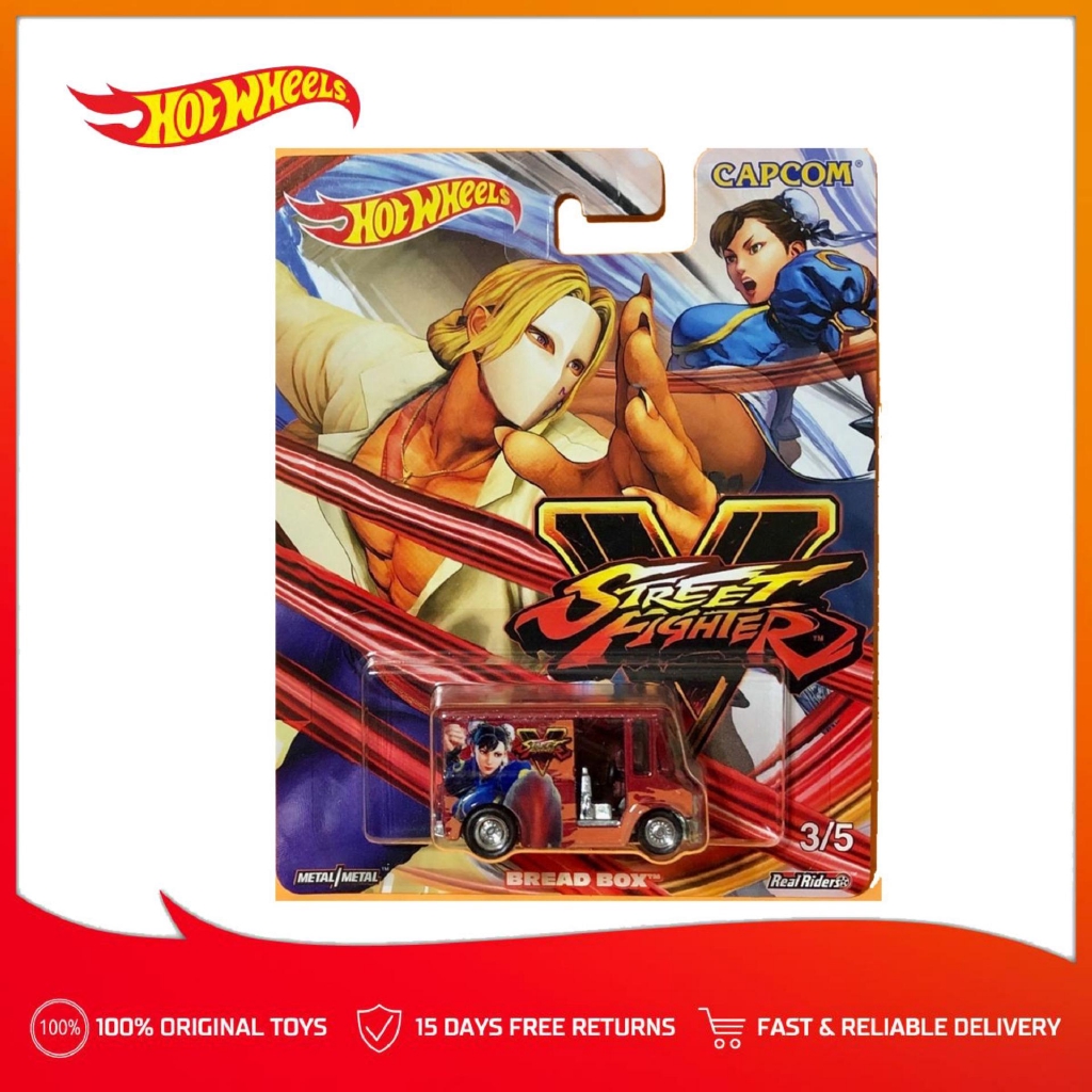 Hot Wheels Pop Culture Street Fighter - Bread Box | Shopee Philippines