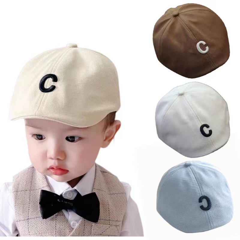 03 Year Baby Hats Cute Children Classic Travel Fashion Cap Toddler Cotton Berets Peaked Sport