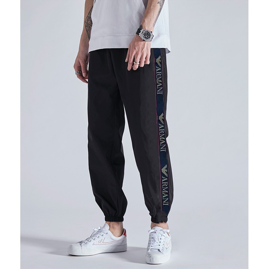  Korean  fashion  style  jogger pants joggingpants cotton 
