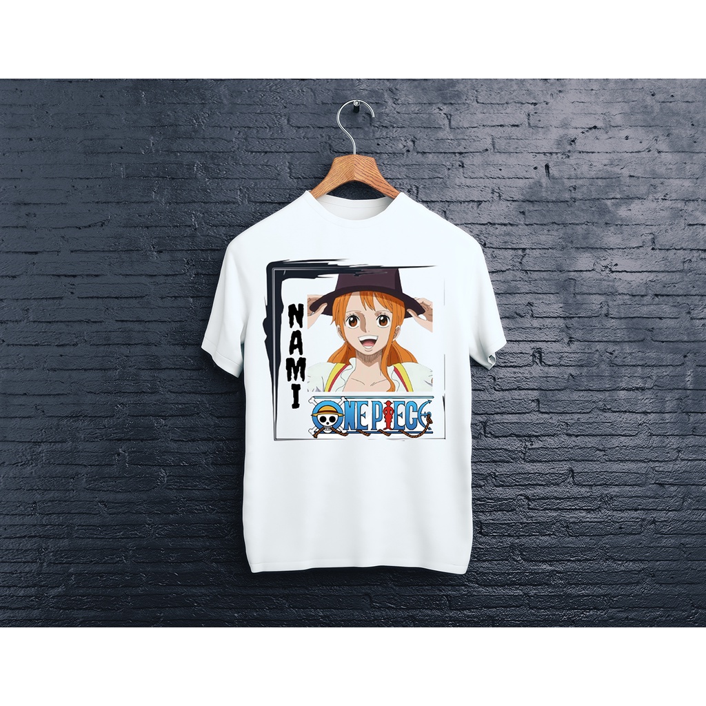 YNK NAMI ONE PIECE ANIME Graphic Shirts Oversized anime NAMI ONE PIECE