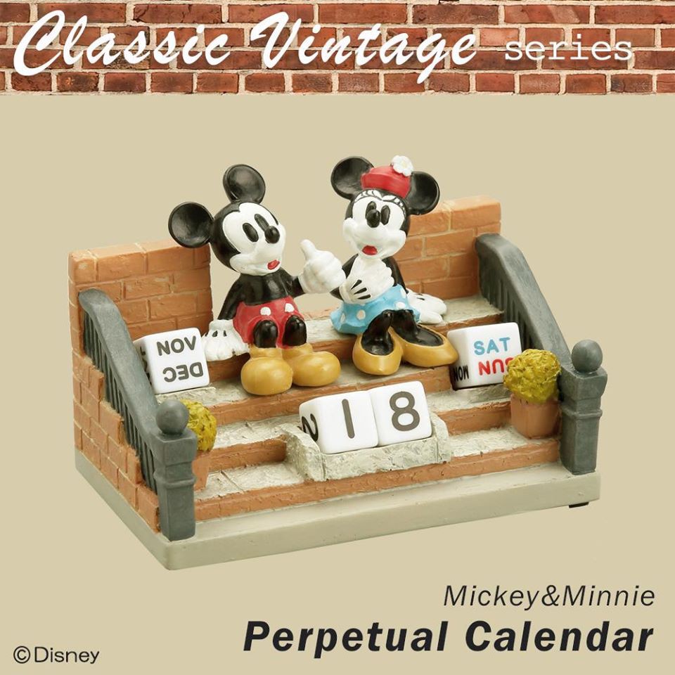 Disney Mickey and Minnie Mouse Perpetual Calendar Desktop Shopee