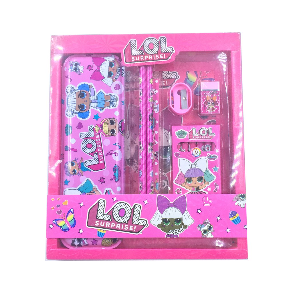lol doll stationery set