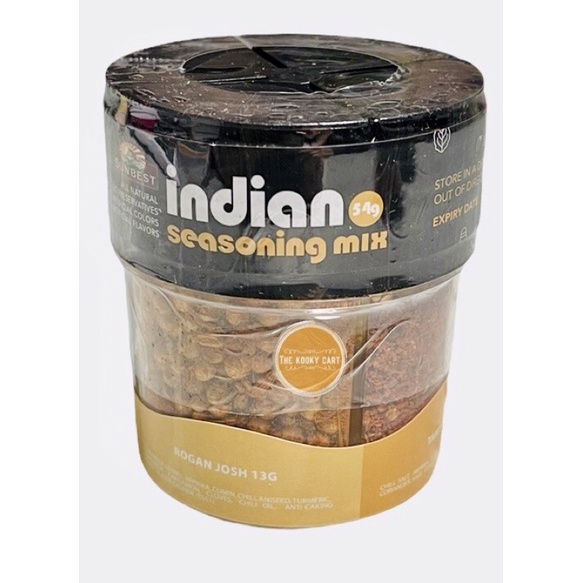 Sunbest 4 in 1 Indian Seasoning Mix 54g Shopee Philippines
