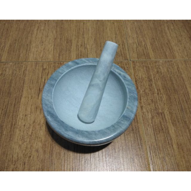 Mortar and Pestle 3 Inch White Marble Grinder For All Kinds of Grinding