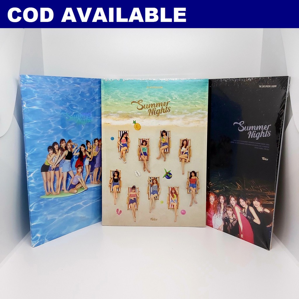 Onhand Twice Summer Nights 2nd Summer Special Album Shopee Philippines