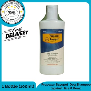PROPOXUR BAYOPET DOG SHAMPOO AGAINTS LICE & FLEAS 100ML Db4l ^aM