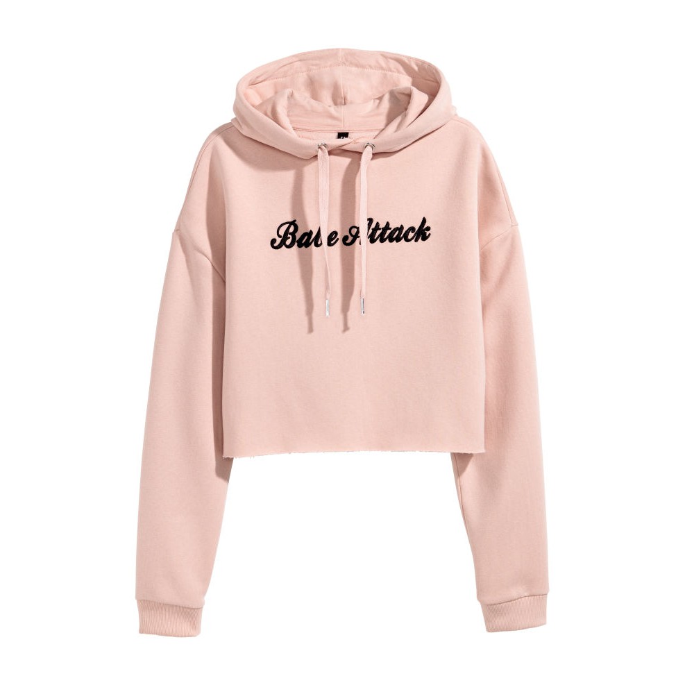 h and m cropped sweatshirt