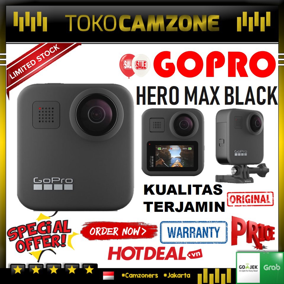 Gopro Max 360 Action Camera Buy Sell Online Sports Action Camera With Cheap Price Lazada Ph