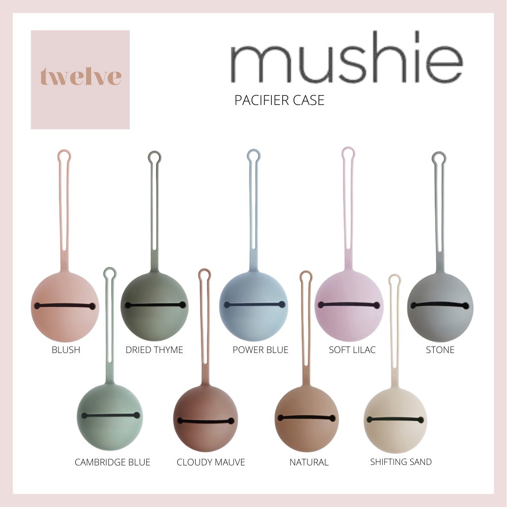 MUSHIE Silicone Pacifier Holder Case Shopee Philippines