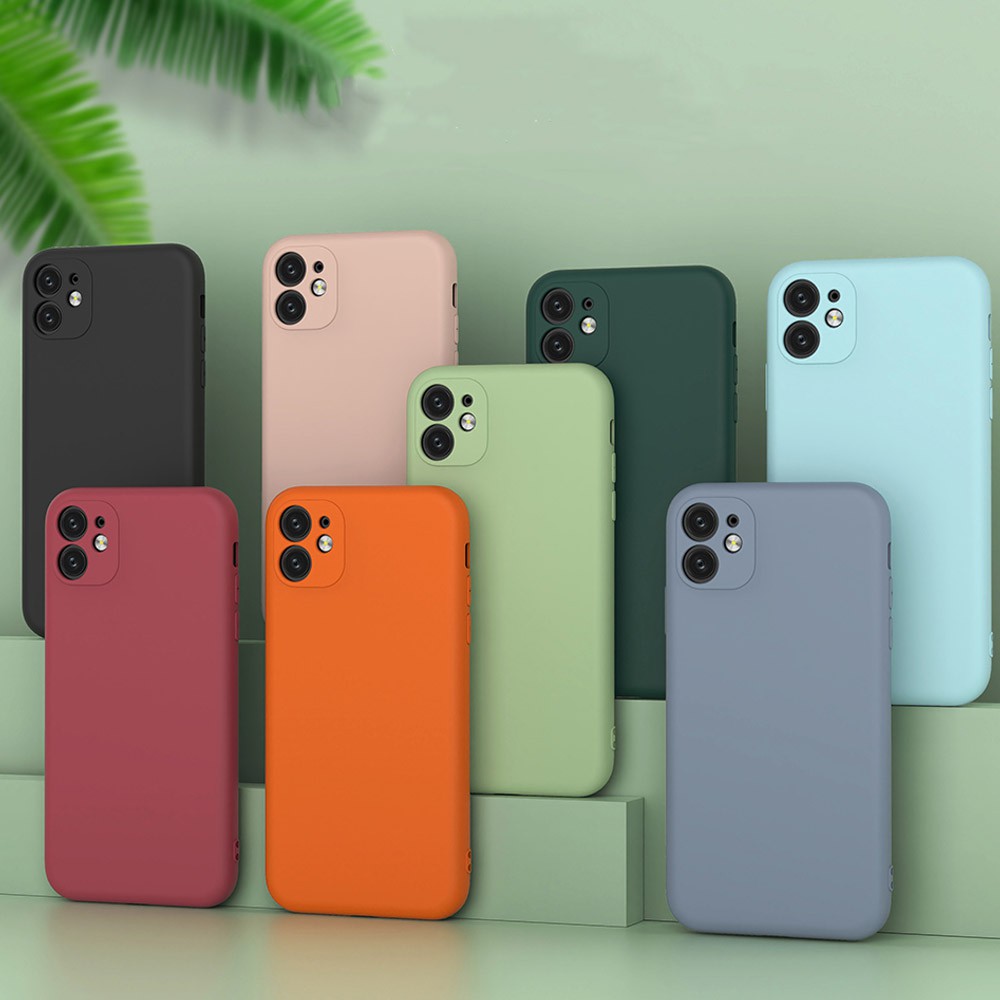Pastel color Iphone X 7 8 Plus XS XR 11 Pro Max Silicone ...