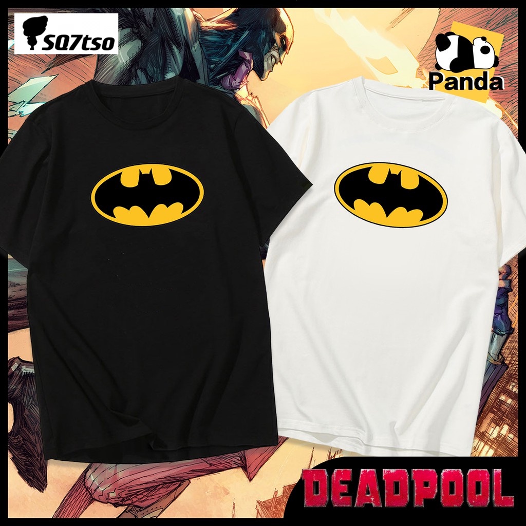 SQ7tso Batman TShirt Bruce Wayne Logo Shirt DC LOGO Shirt Unisex Asian Size  2 Color | Shopee Philippines