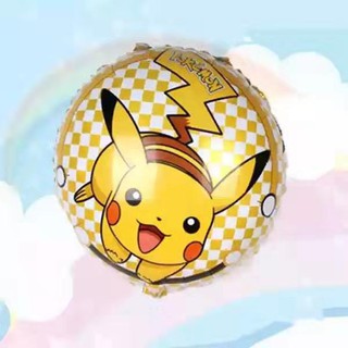 Cartoon Pikachu Pokemon Go Helium Foil Balloons Inflatable Party