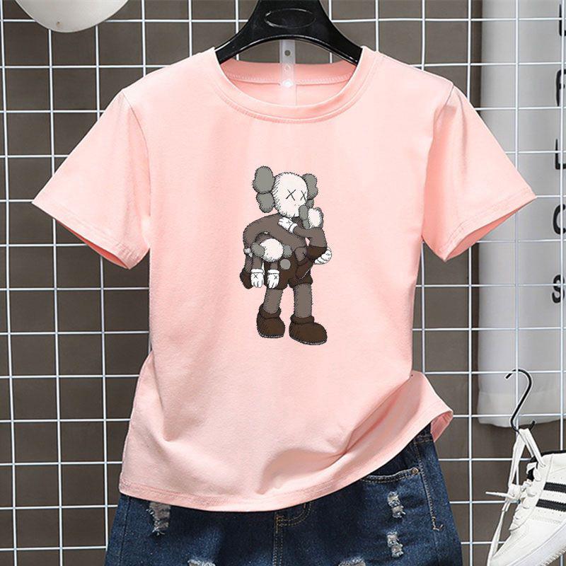 kaws uniqlo T shirt Plus Size t-shirts letter printed Fashion Women ...