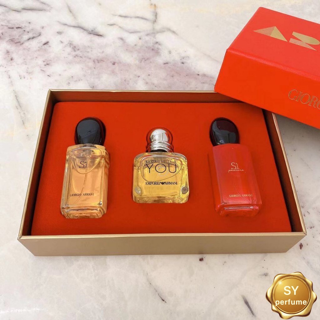 because of you perfume gift set