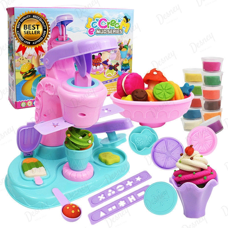 clay and toys