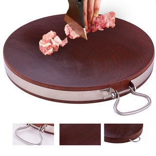 chopping board Vietnam Iron Wooden Chopping Board Solid Wood round Chopping Board Kitchen Chopping00 #5