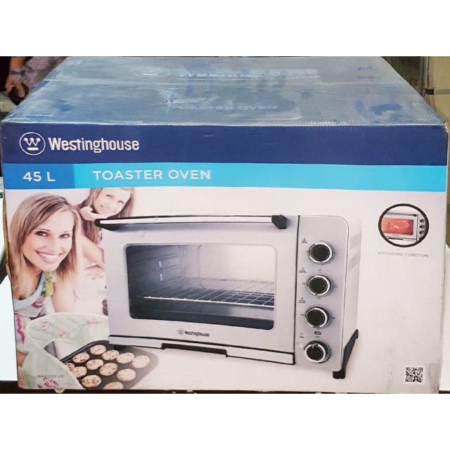 Oven Toaster 45l Westinghouse Silver Free Shipping Shopee