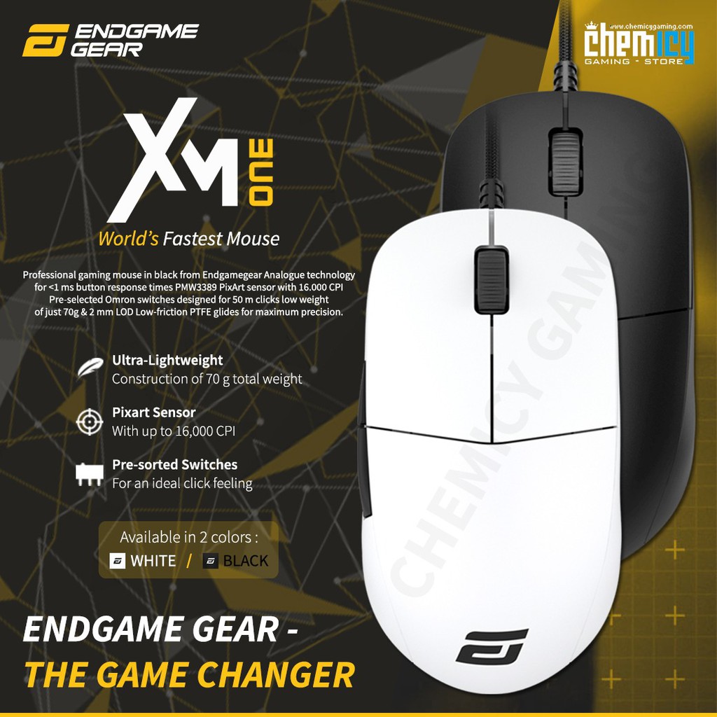 Endgame Gear Xm1 Gaming Mouse Shopee Philippines