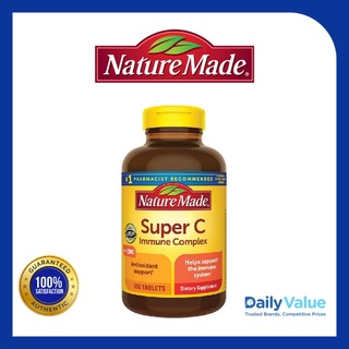 Nature Made Super Vitamin C Immune Complex 200pc with Vitamin E