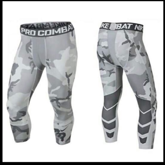 nike camo compression pants