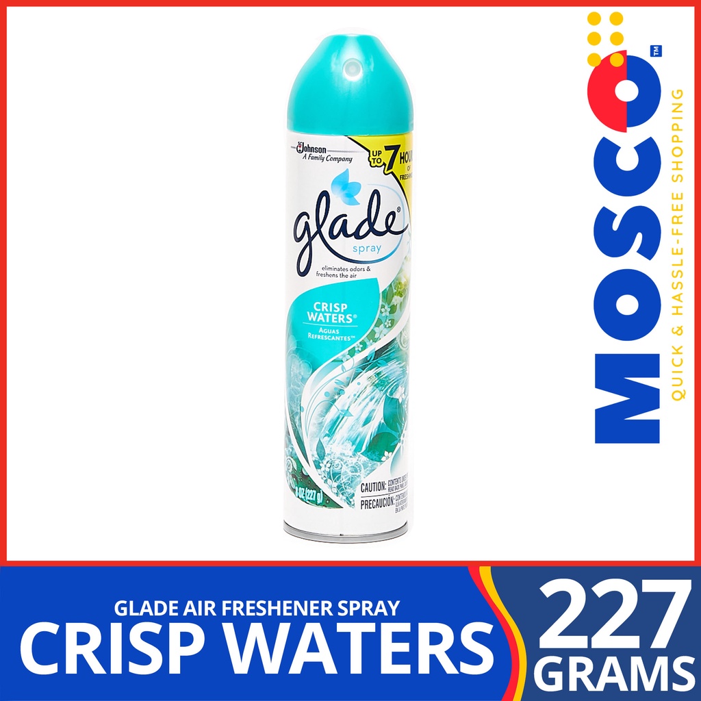 GLADE Crisp Waters Room Air Spray 227g Shopee Philippines