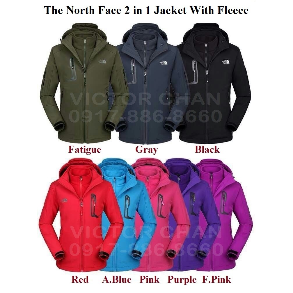 the north face jacket 2 in 1