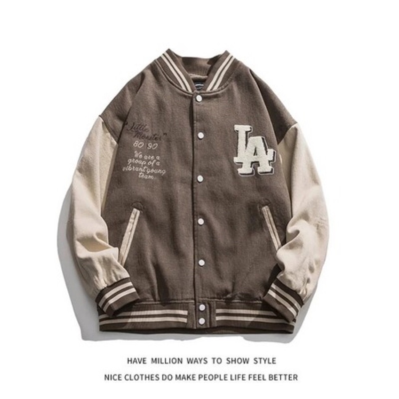 ゆったり柔らか 新品 グッドイナフ 3rd VARSITY JACKET fragment