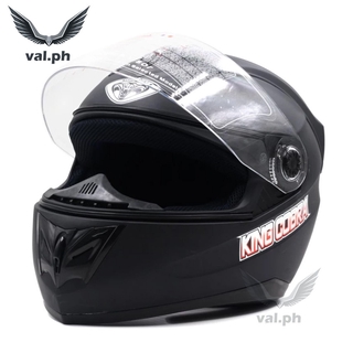 RXR KING COBRA K-691 A Full Face Helmet Motorcycle (Black) | Shopee