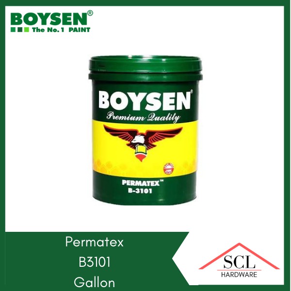 BOYSEN Permatex White B3101 Gallon | Shopee Philippines