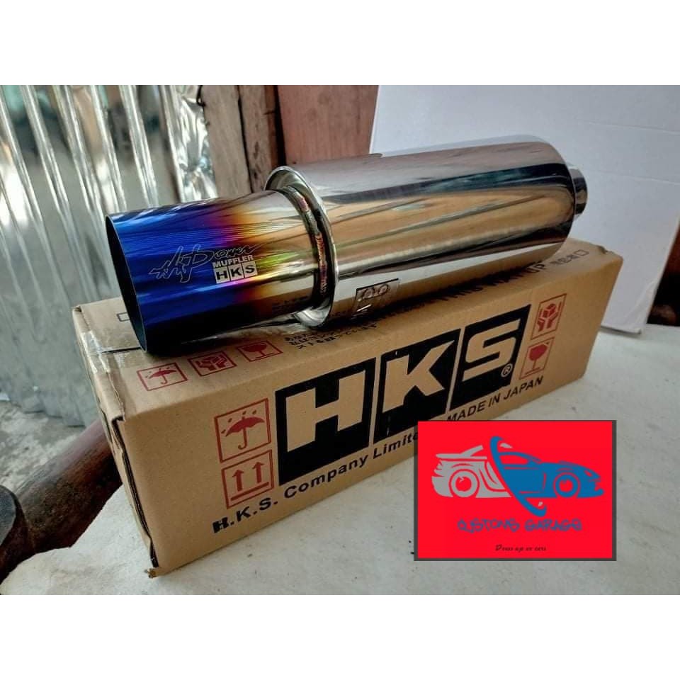 HKS Japan Jasma Free Flow Muffler Large Shopee Philippines