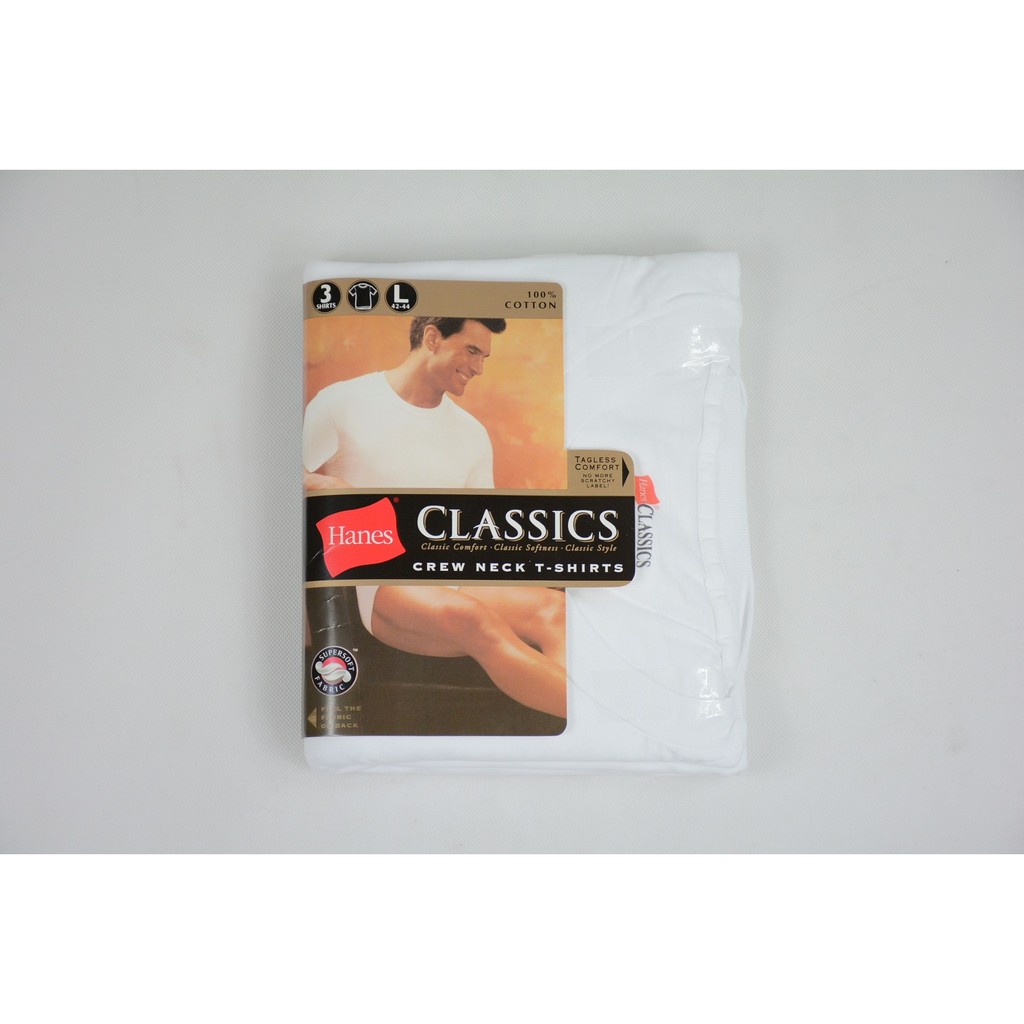 hanes classic crew neck