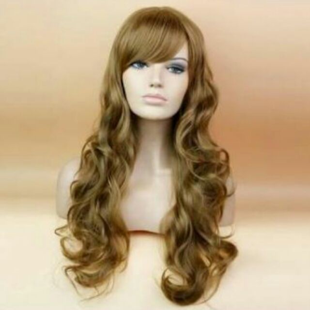Wig Long Curly Hair Costume Shopee Philippines