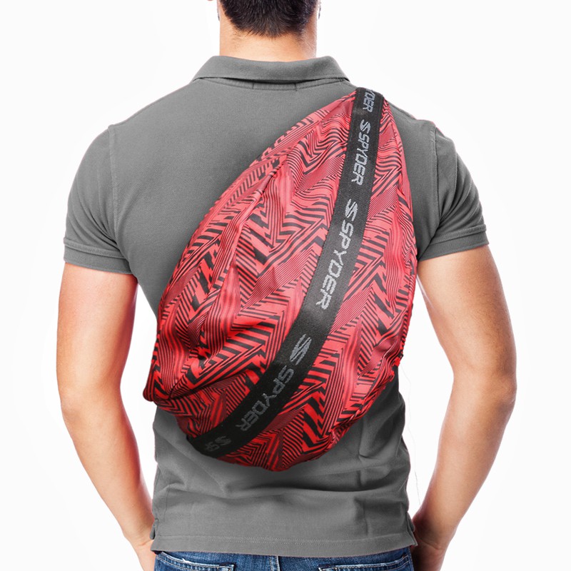 motorcycle helmet sling bag