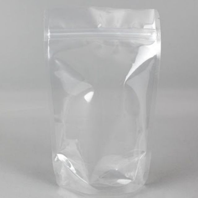 Clear Stand Up Pouch w/ ziplock (50&100pcs) | Shopee Philippines