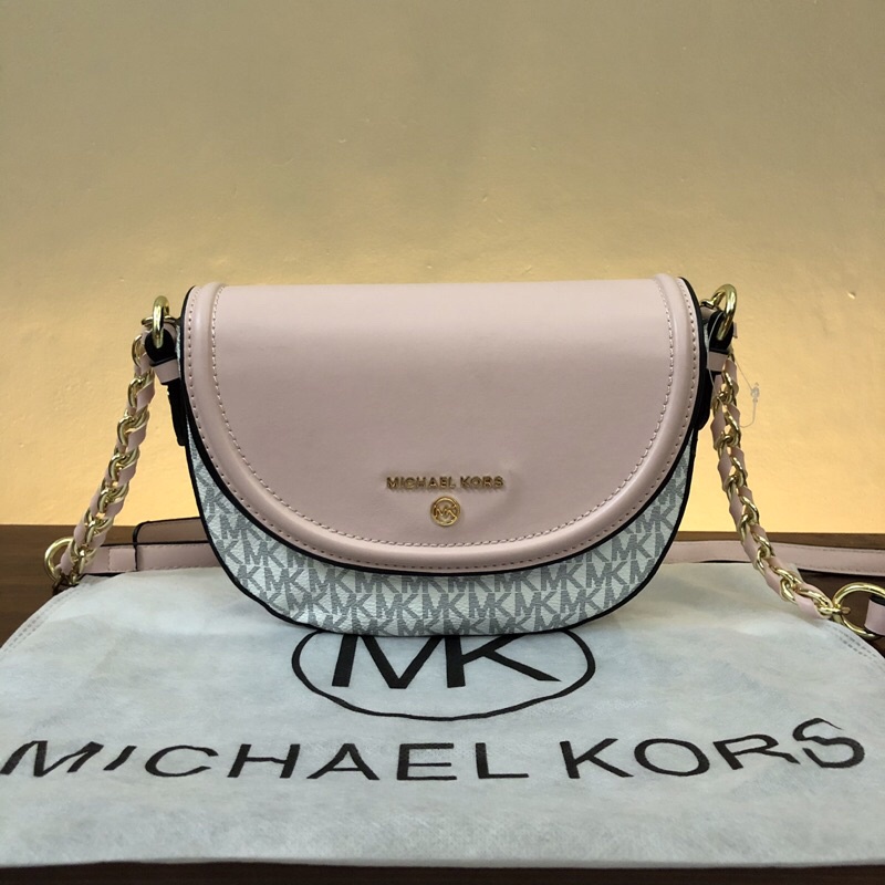 MICHAEL by Michael Kors Half Dome Chain Crossbody Bag | Shopee Philippines
