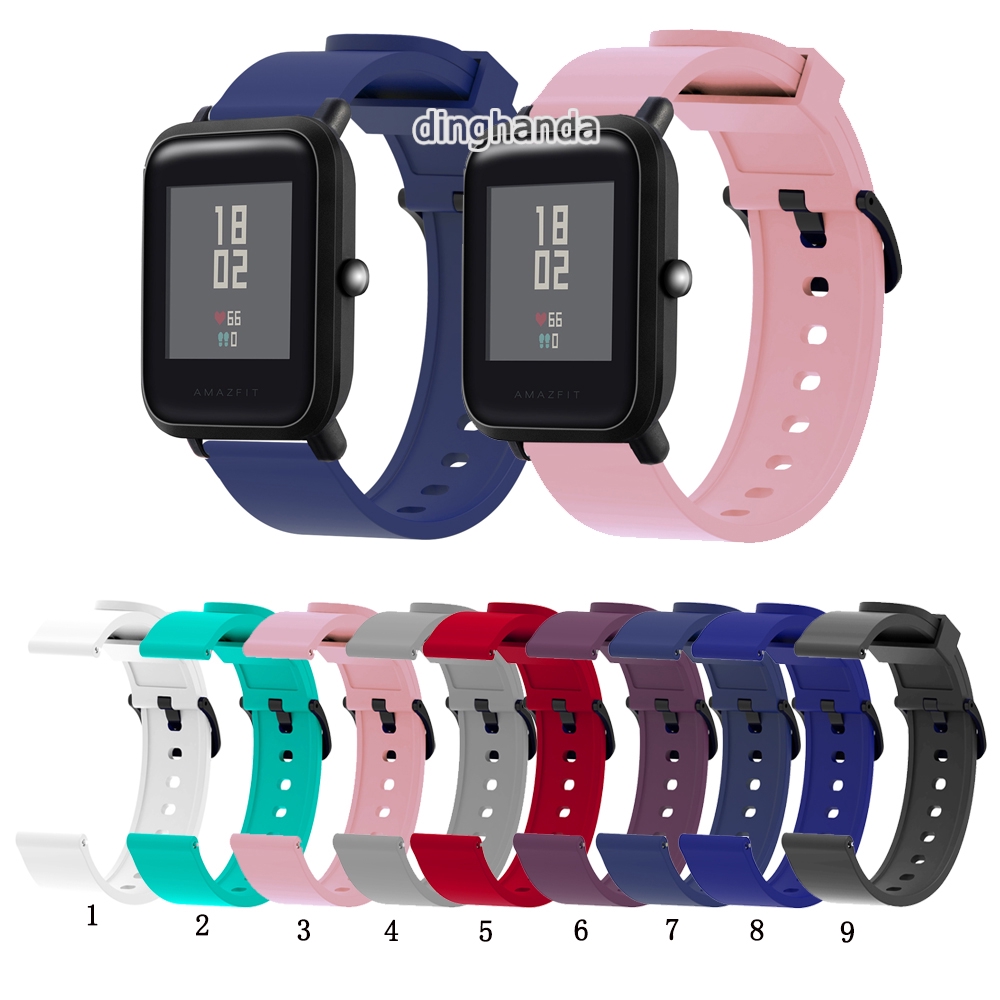 Soft Silicone Strap Band For Huami Amazfit Bip Lite Bip S Shopee Philippines