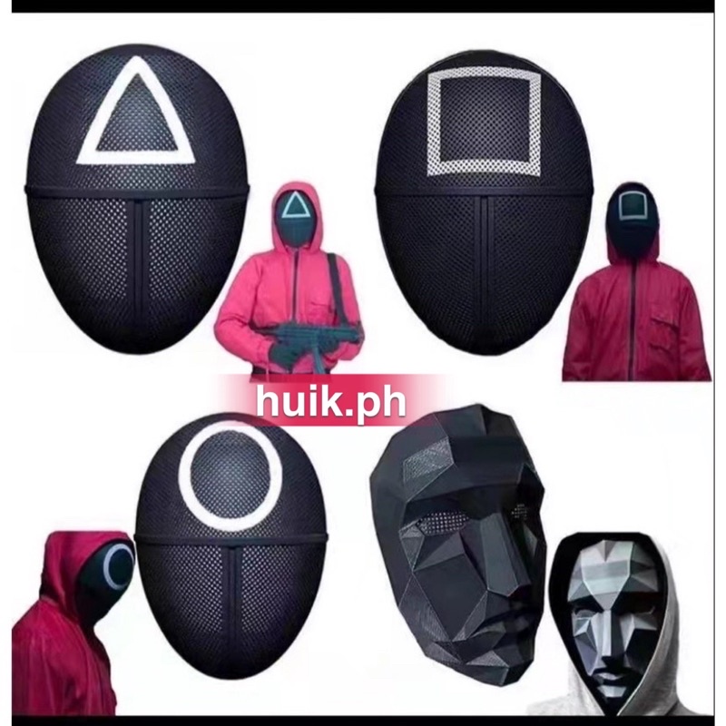 Squid Game Mask Korean Movie Squid Same Model Mask Christmas Gift