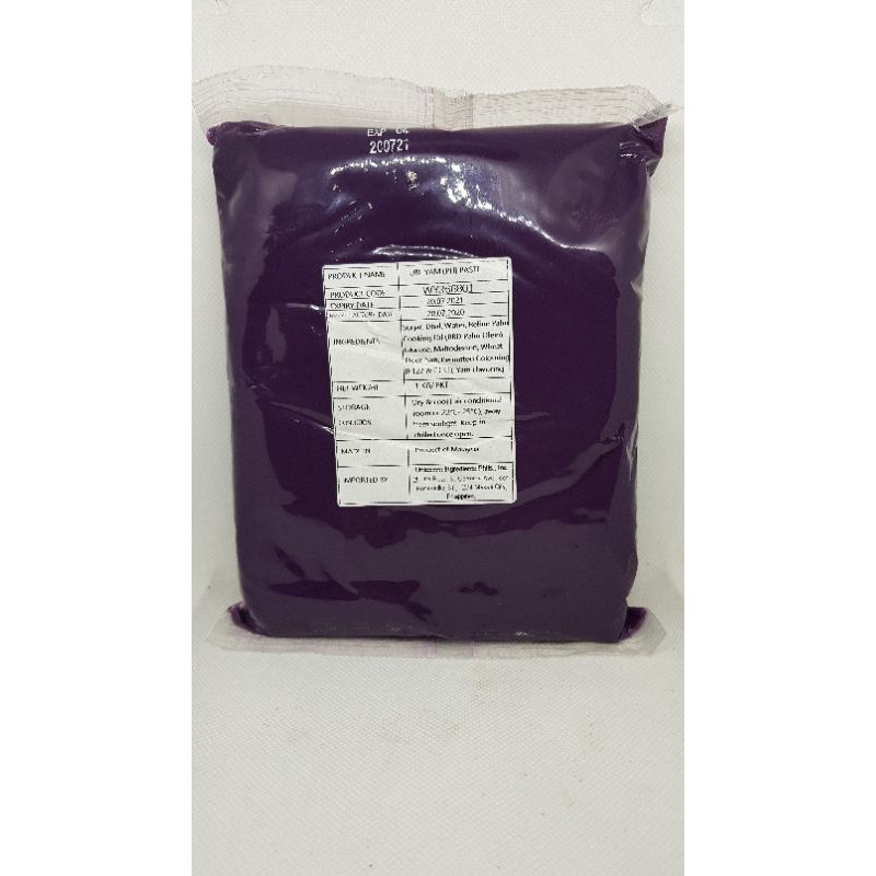 Purple Ube Yam Paste 1kg | Shopee Philippines