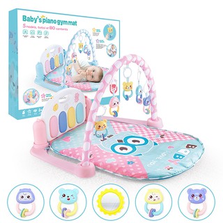 baby activity mat with piano