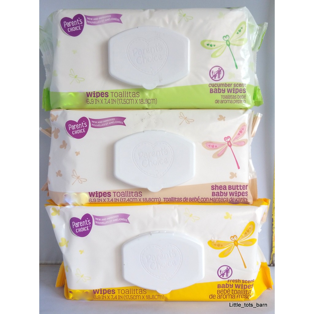 parents choice wipes fresh scent