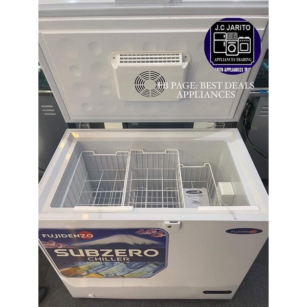 FUJIDENZO 9cft SUBZERO CHEST FREEZER Shopee Philippines
