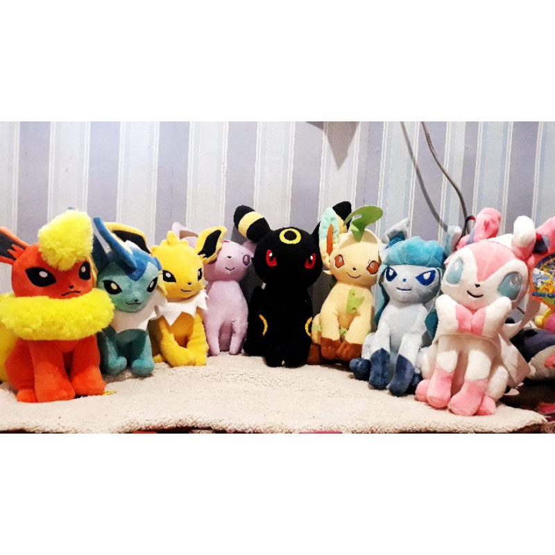 pokemon eeveelution plush