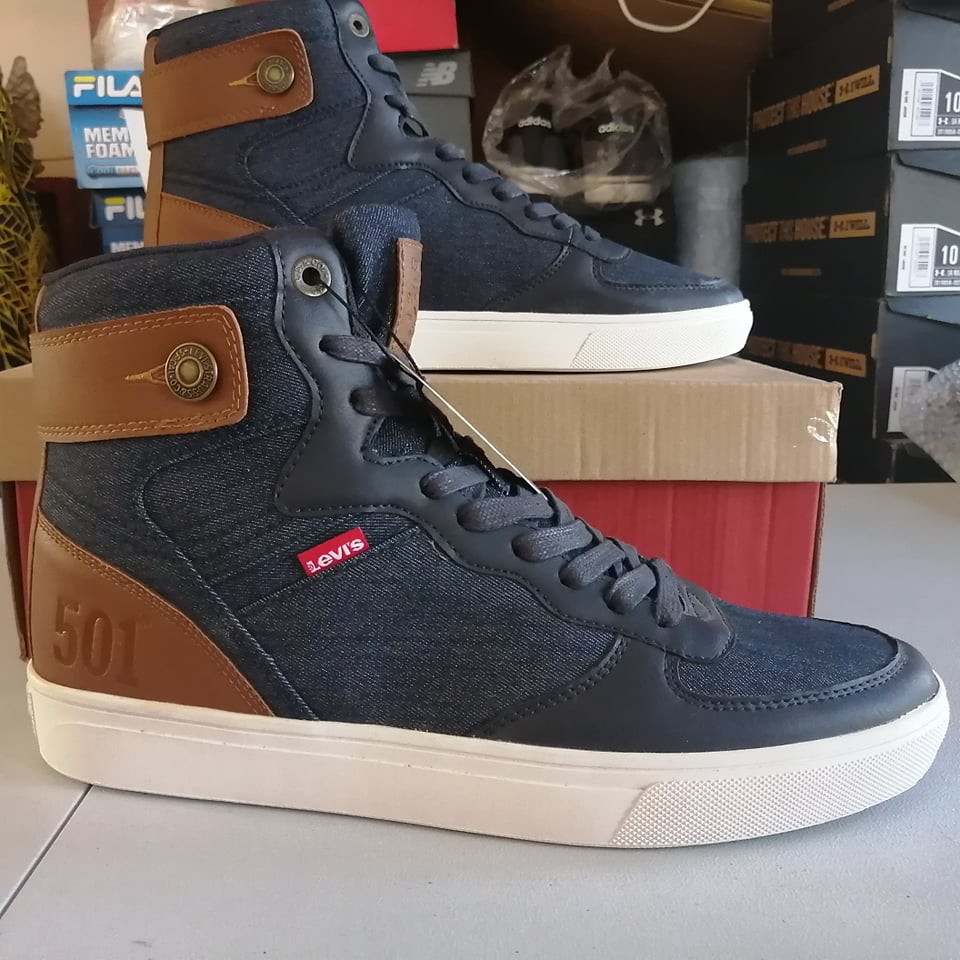 Levi's Shoes Jeffrey Hi 501 Core | Shopee Philippines