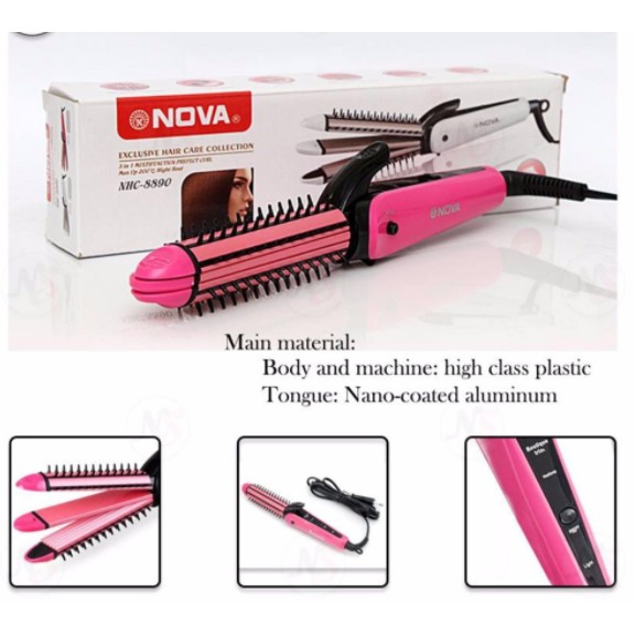 nova 3 in 1 straightener