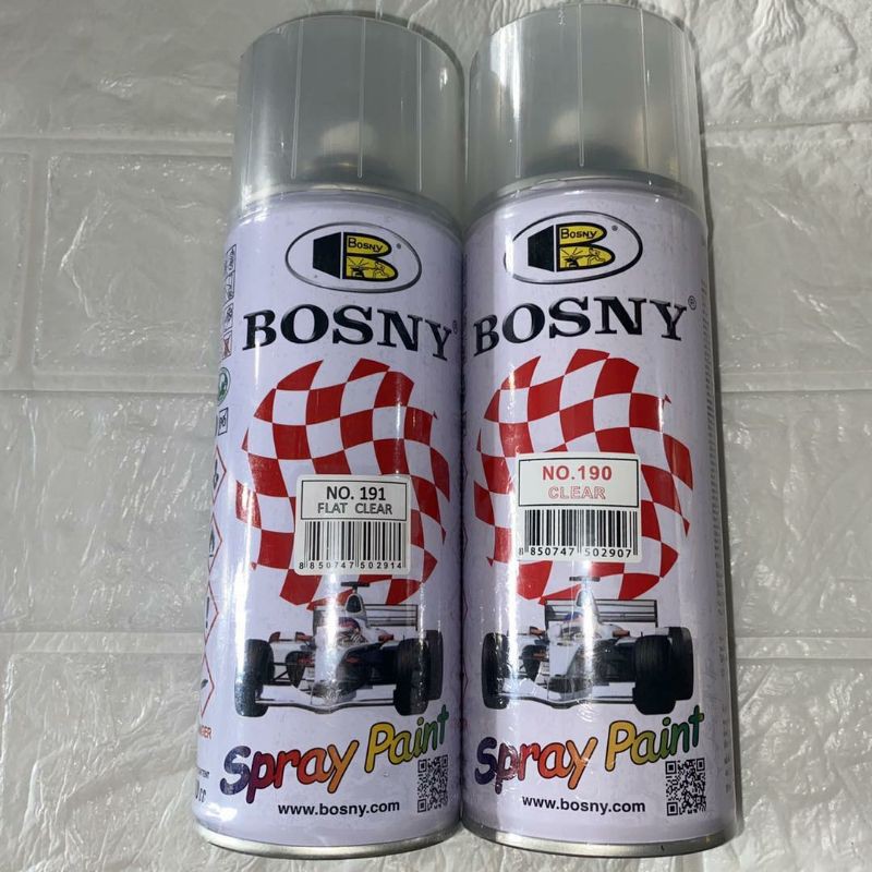 Bosny 190 Gloss Clear And 191 Flat Clear Shopee Philippines